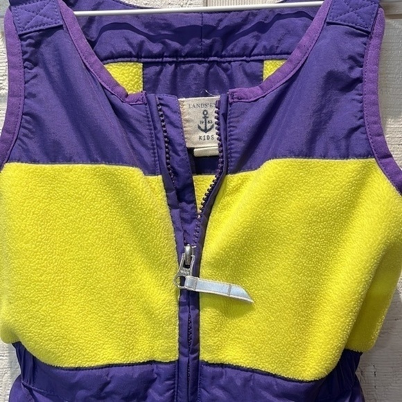 Lands’ End Grow Along snowbibs - Picture 2 of 7